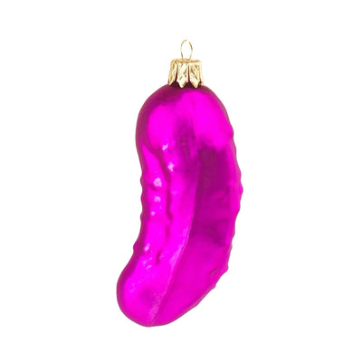 Donkey Christmas Pickle, pink