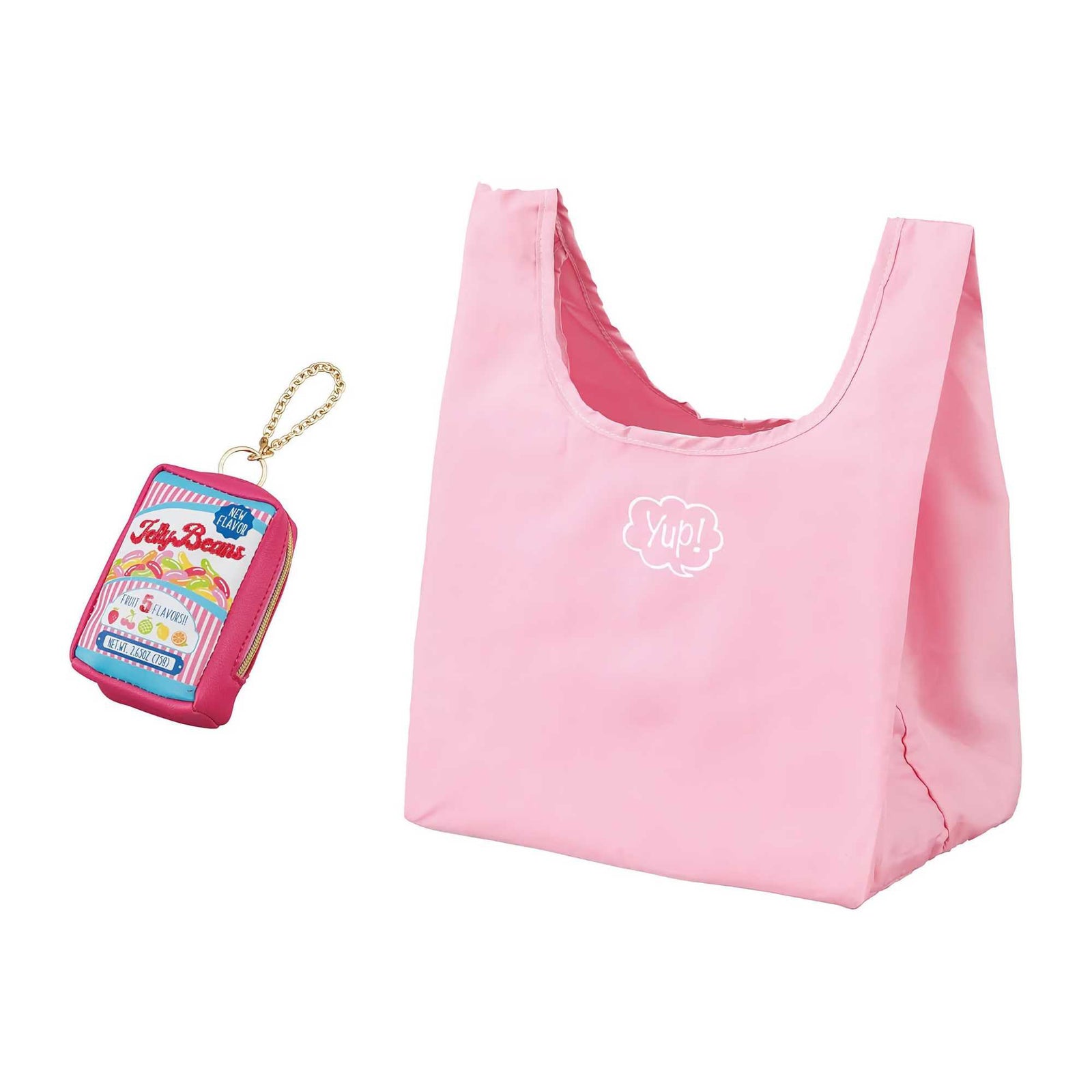 Marushin Yup! Shopping Tote w. Carrying Pouch, Jelly Beans