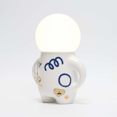 Wekükü GlowBuddy rechargeable lamp, blue/white