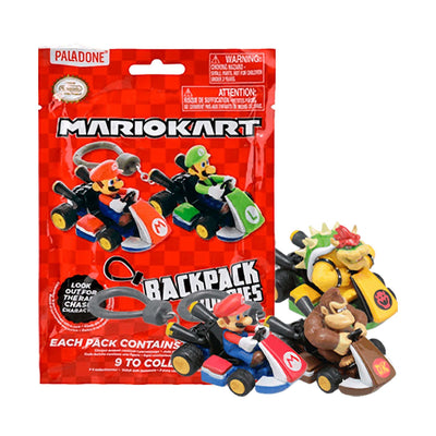 Mario Kart Backpack Buddies keychain blindbag