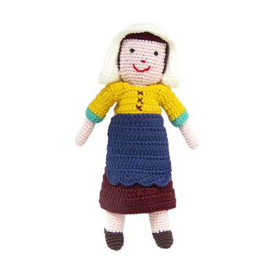 Global Affairs Vermeer Milkmaid crochet