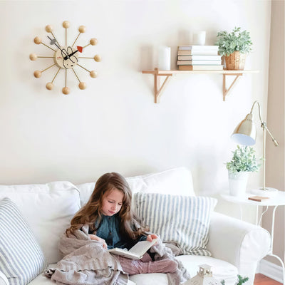 George Nelson × Miffy Ball clock