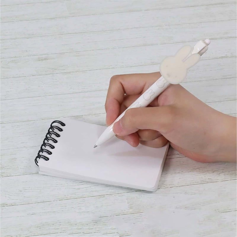 Miffy Face 0.7mm ball pen black ink, white