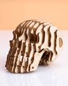 Kikkerland Skull 3D Wooden Puzzle