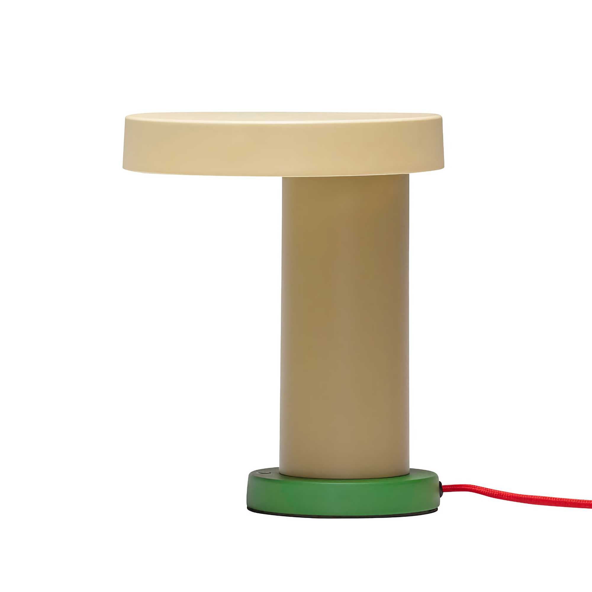 Hubsch Interior Magic Table Lamp, Green Olive