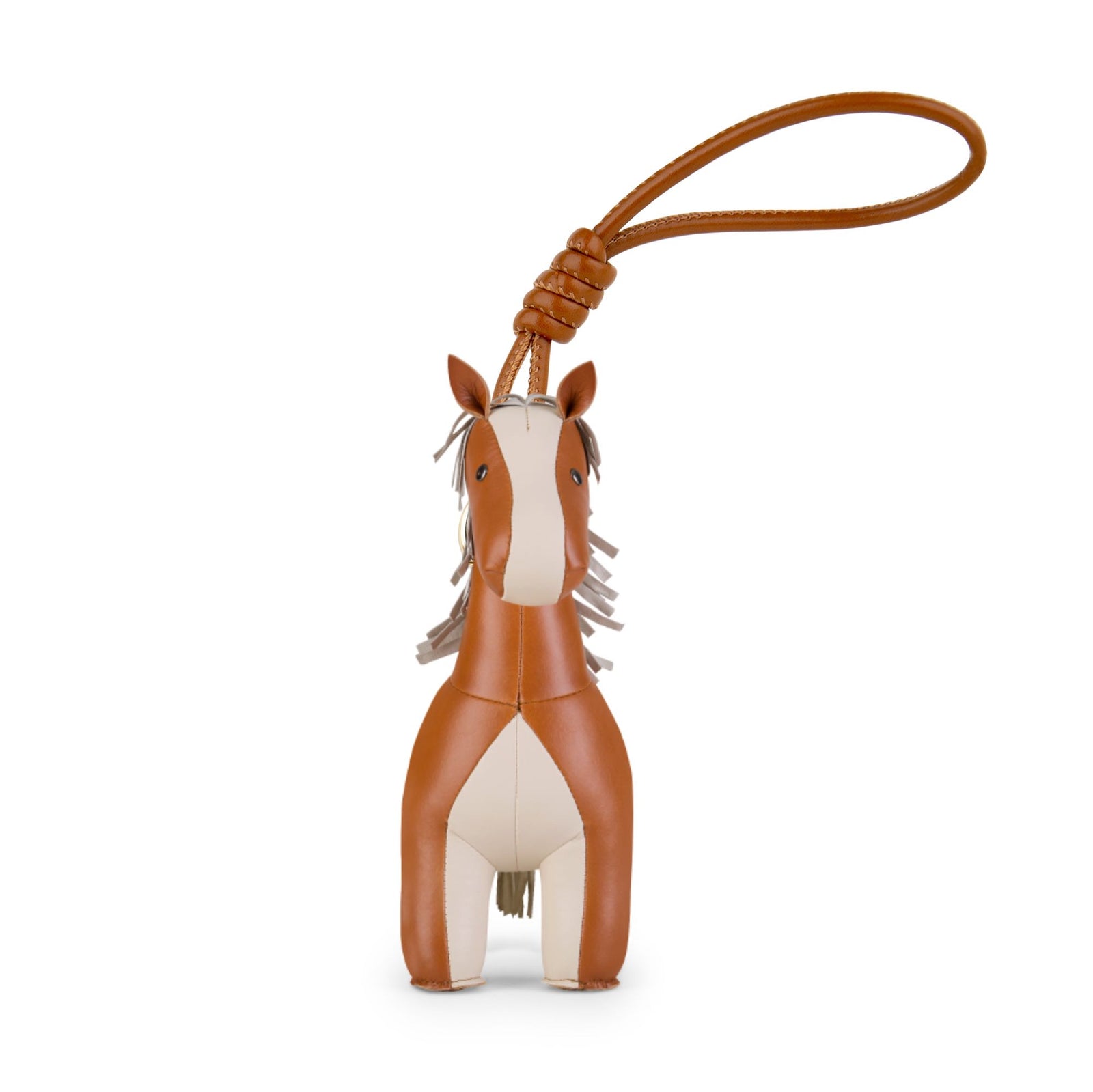 Ziny bag charm, horse tan