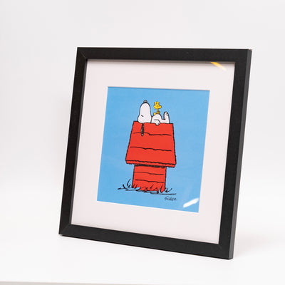 refurbished | Peanuts x Magpie Snoopy House Framed Print