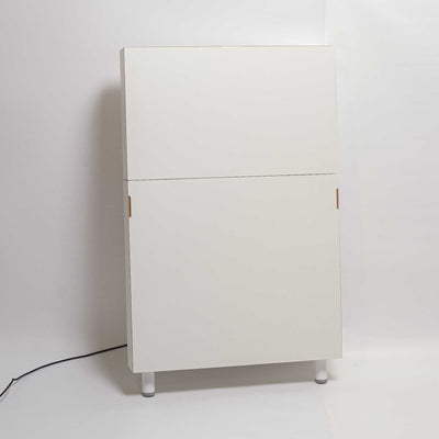 refurbished | Mueller Flatmate Wall Desk (build-in led + 1 socket), White