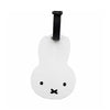 Alpha Miffy Die Cut Face luggage tag, white