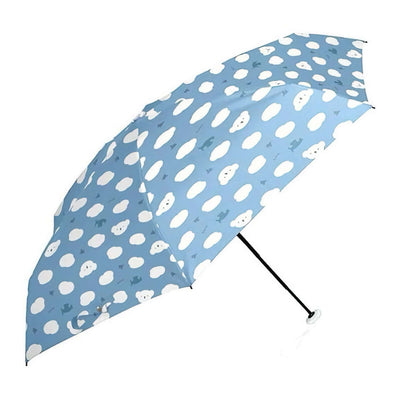 Miffy 100%UV Protection folding umbrella, boris/ light blue