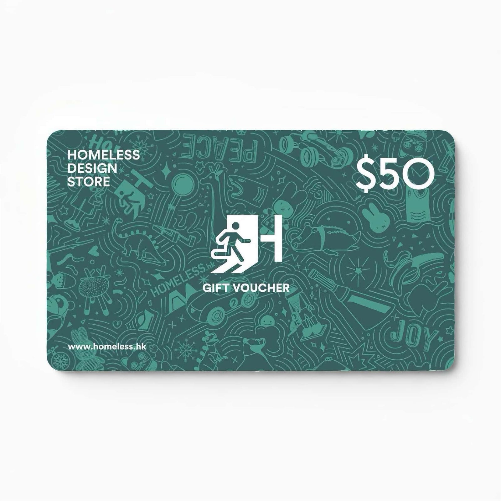 Homeless Store E-Gift Cards for Online Store