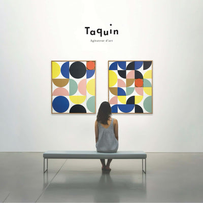 Taquin Bizzz puzzle wall art 48x48