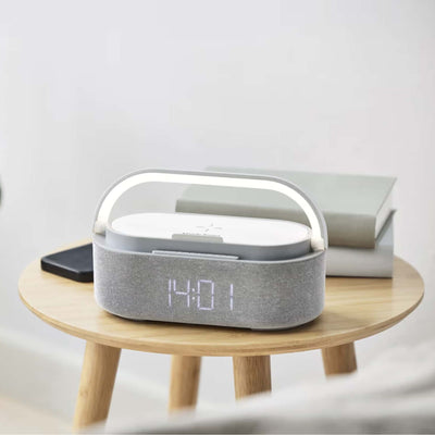 Nordic Sense speaker alarm clock with wireless charging