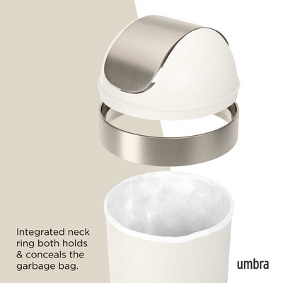 Umbra Venti trash can 62L, sand