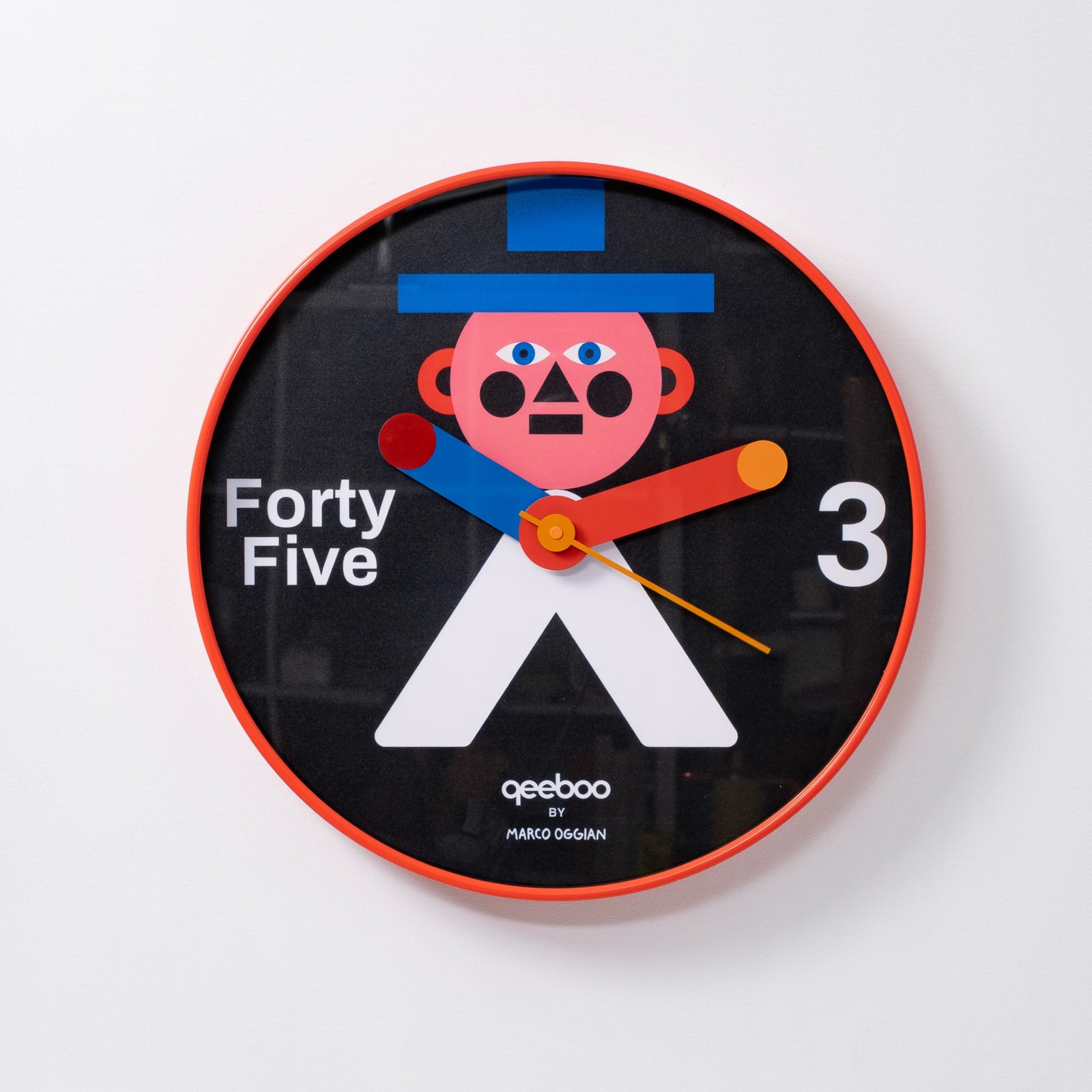 Qeeboo Mr. Wally wall clock