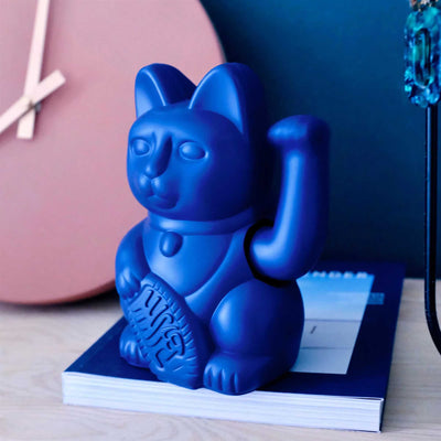 Donkey Lucky Cat, dark blue