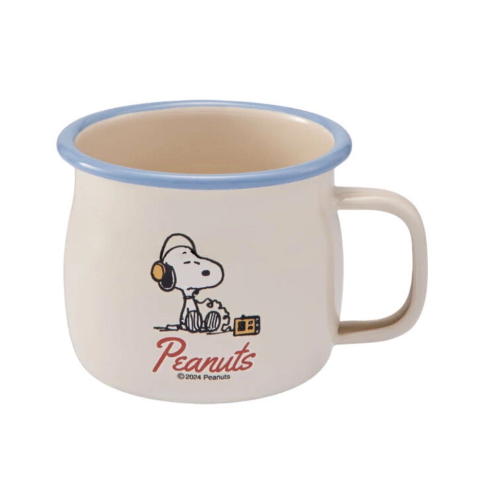 Yutaka Horo x Snoopy enamel mug, music
