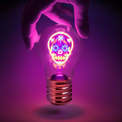 Cordless Calavera Lightbulb