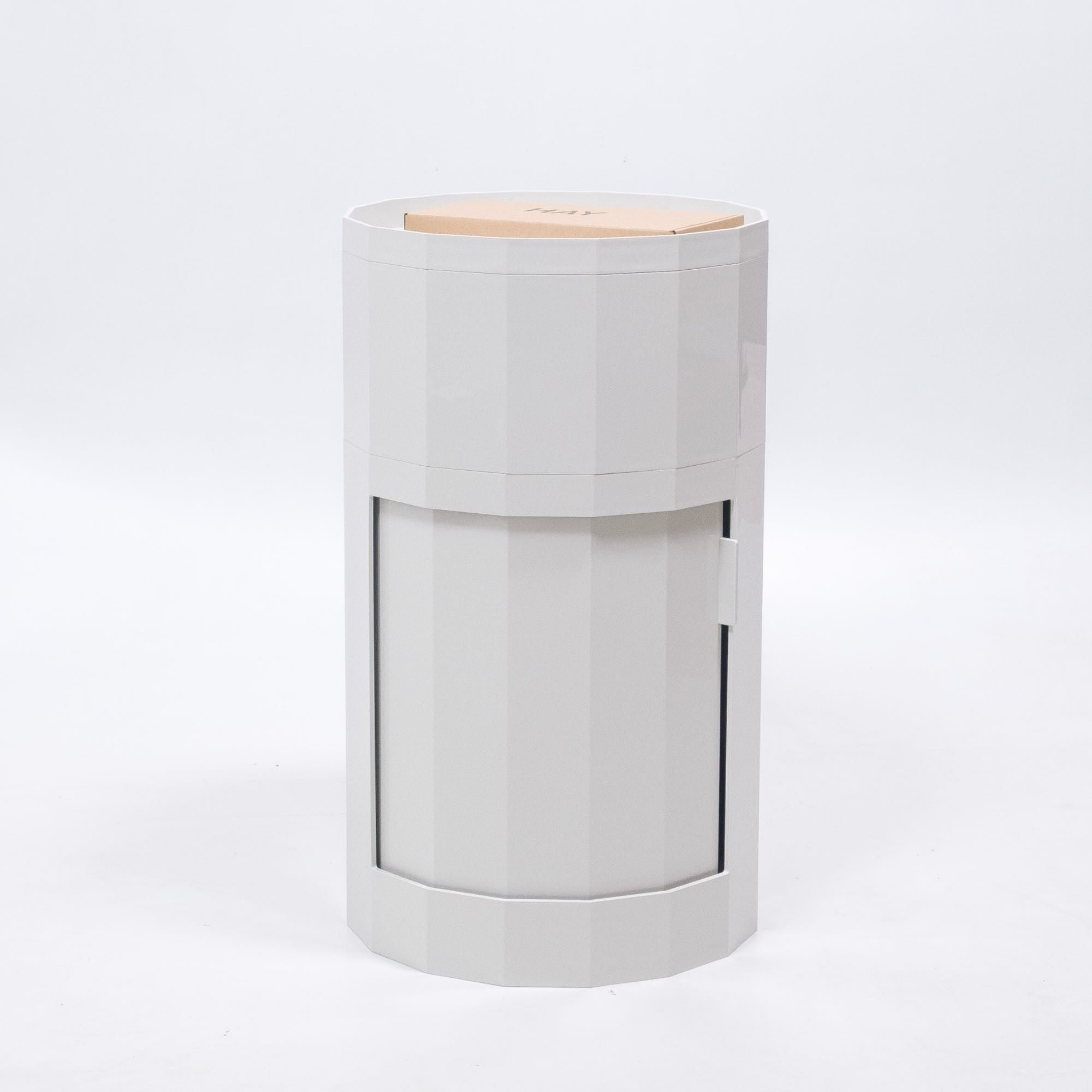 refurbished | HAY Facet High cabinet, misty grey