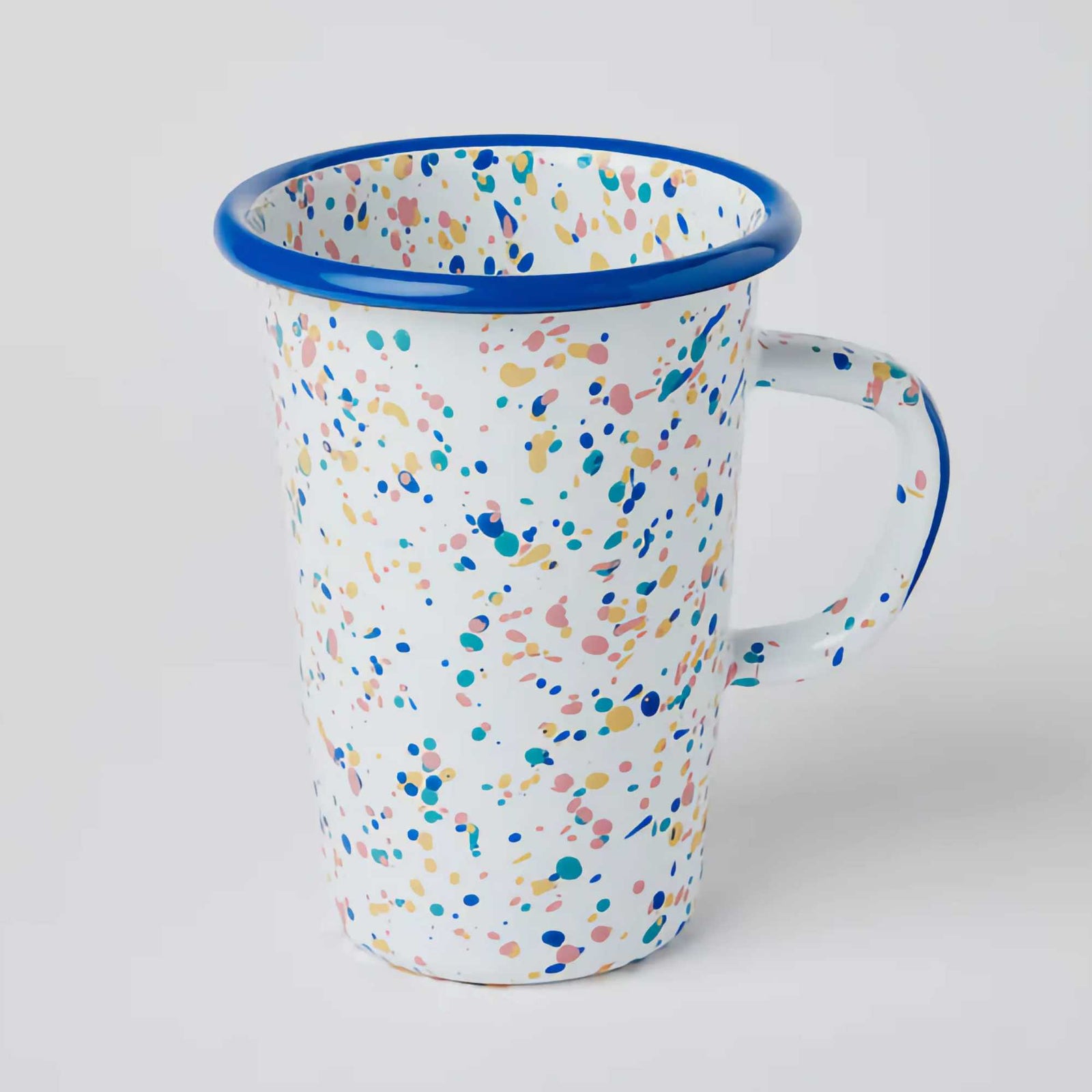 Kapka Enamel Wonder Wheel Long Mug, Blue