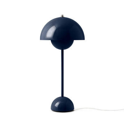 &Tradition Flowerpot VP3 table lamp, steel blue
