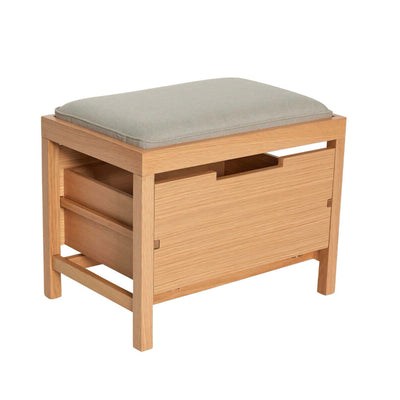 Hübsch Bifi bench, sand/natural