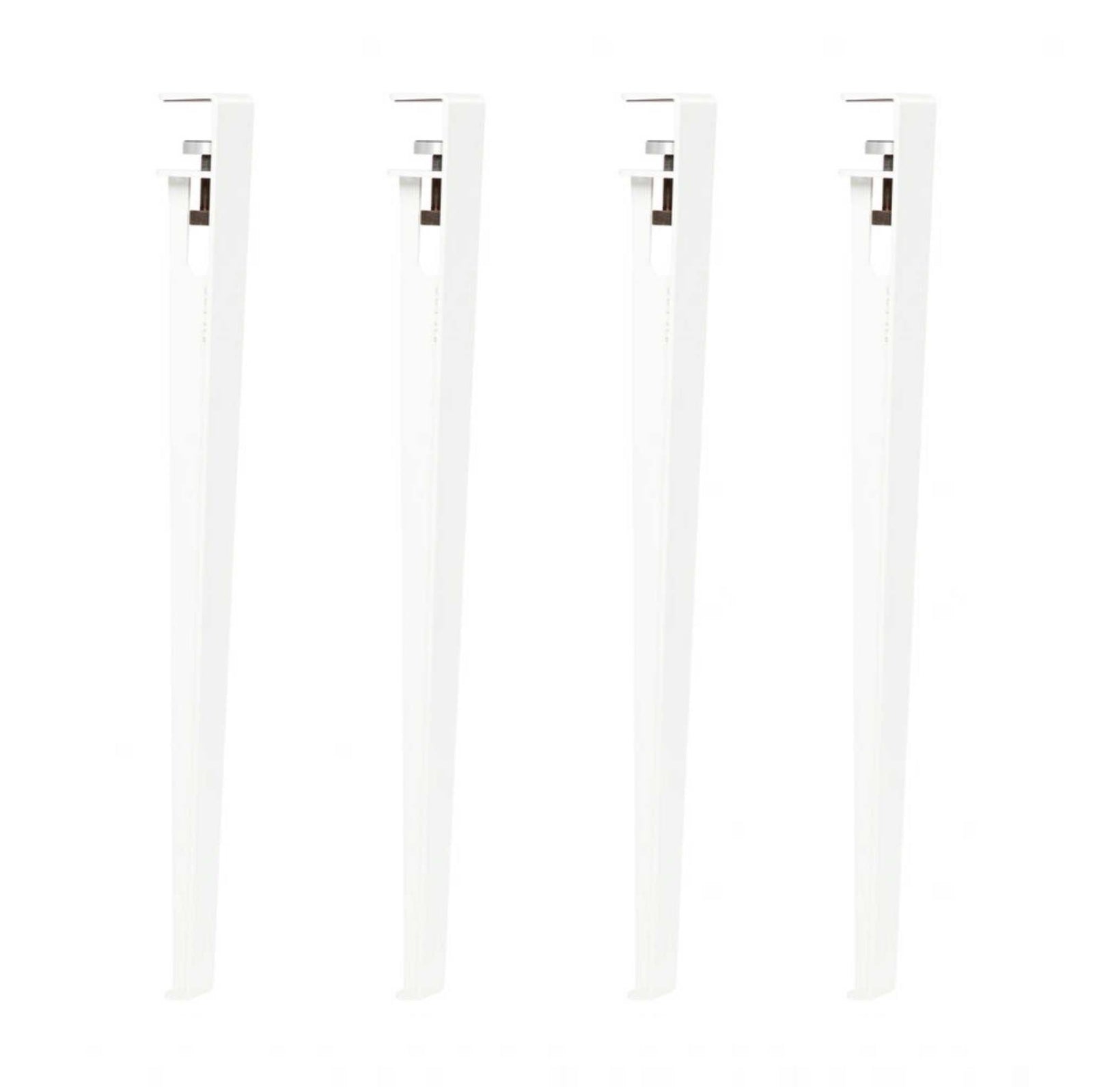 Tiptoe Pied table leg set, cloudy white