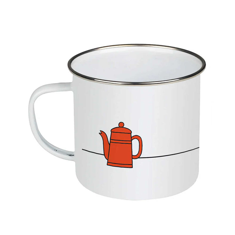 Miffy enamel mug, miffy family