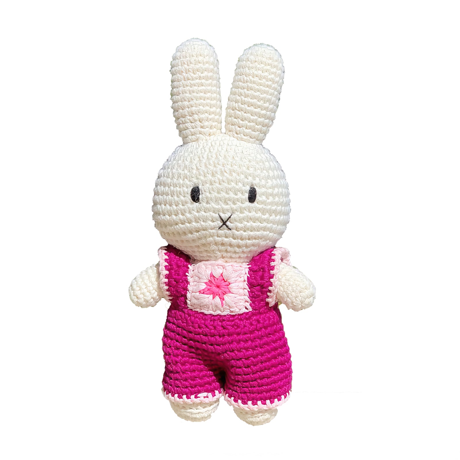 Just Dutch Miffy crochet, Cerise Jumpsuit