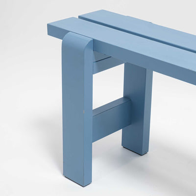 ex-display | HAY Weekday Bench, Azure