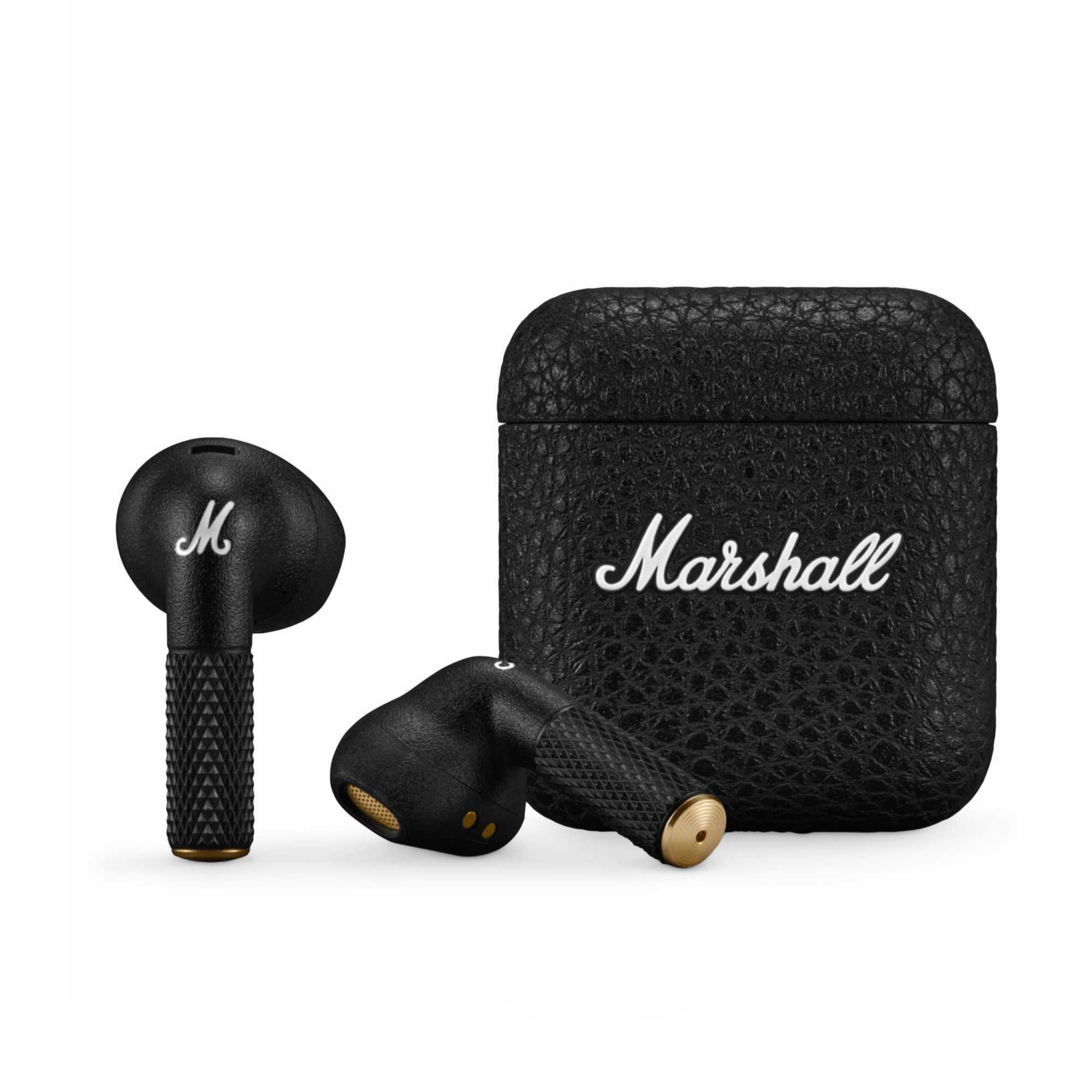 Marshall Minor IV True Wireless Bluetooth In-Ear Headphones with Mic/Remote, Black