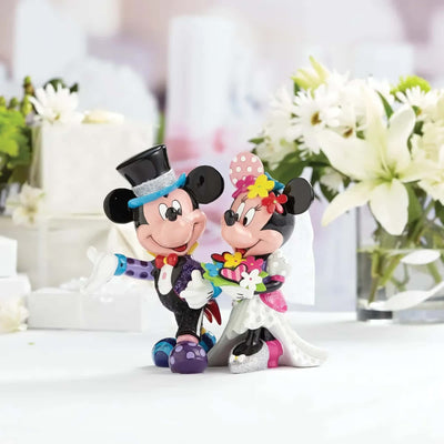 Disney Britto: Mickey and Minnie Mouse Wedding figurine