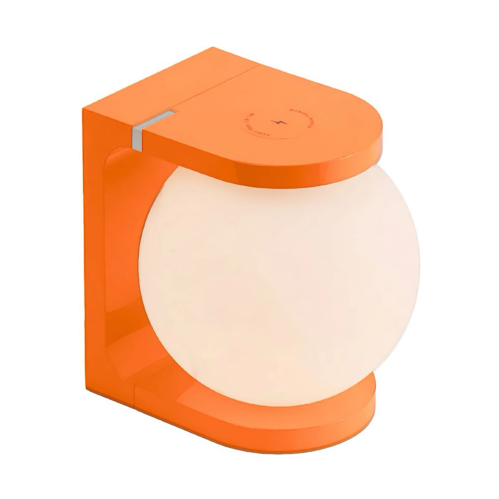 Fine Lumens Plat Max desk lamp, orange