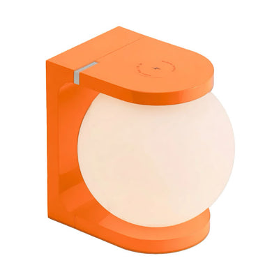 Fine Lumens Plat Max desk lamp, orange