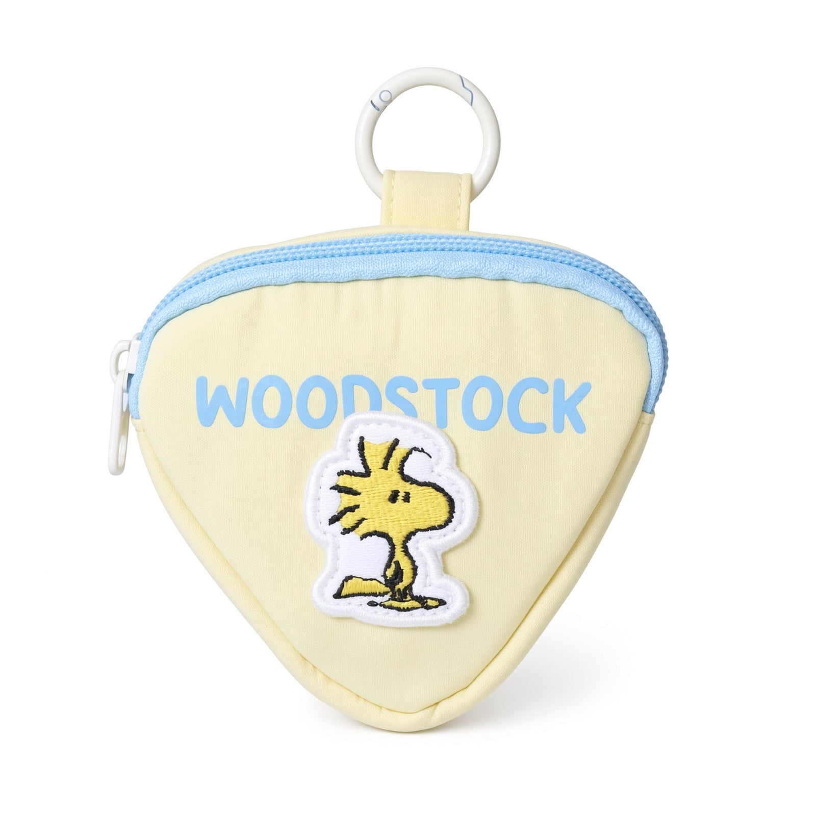 Peanuts Woodstock zippered pouch, triangular
