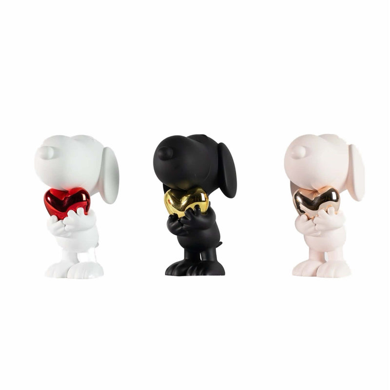 Leblon Delienne Snoopy Heart Chromed XS (set of 3)