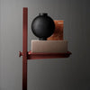 String Museum sidetable, Red rust