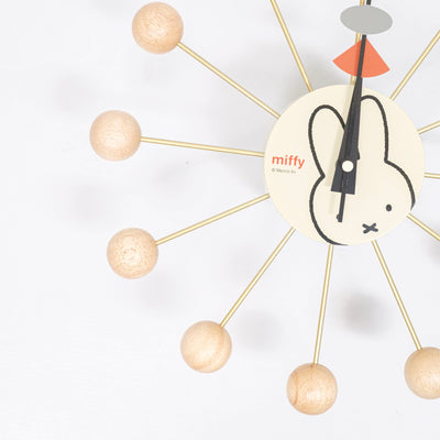 George Nelson × Miffy Ball clock