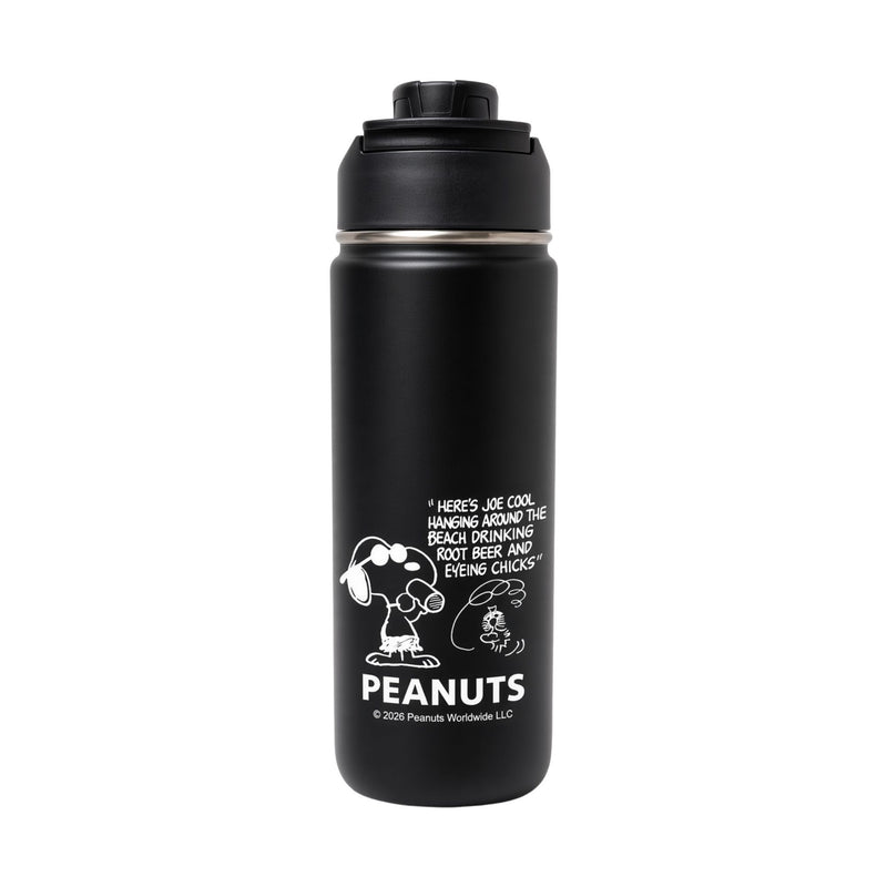 Snoopy SS vacuum flask 600ml, black