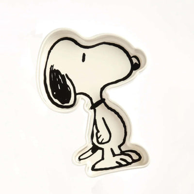 Magpie Peanuts Snoopy Shaped Trinket Dish in White