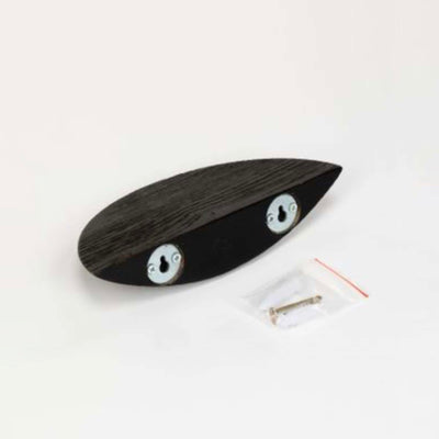 Audo Copenhagen Gridy Fungi shelf small, black oak