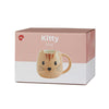 Balvi Ceramic Mug 400ml, Brown Kitty