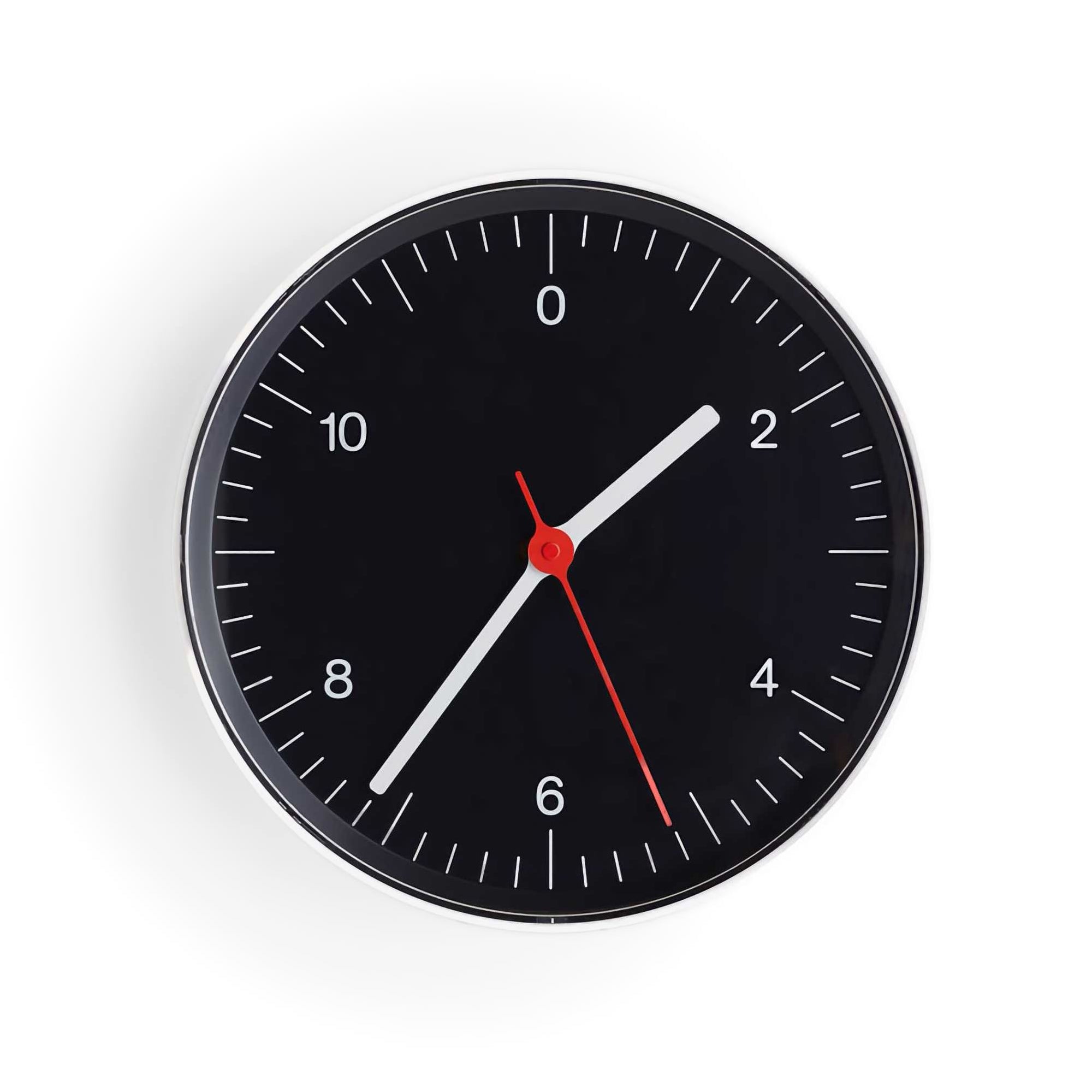 HAY wall clock, black