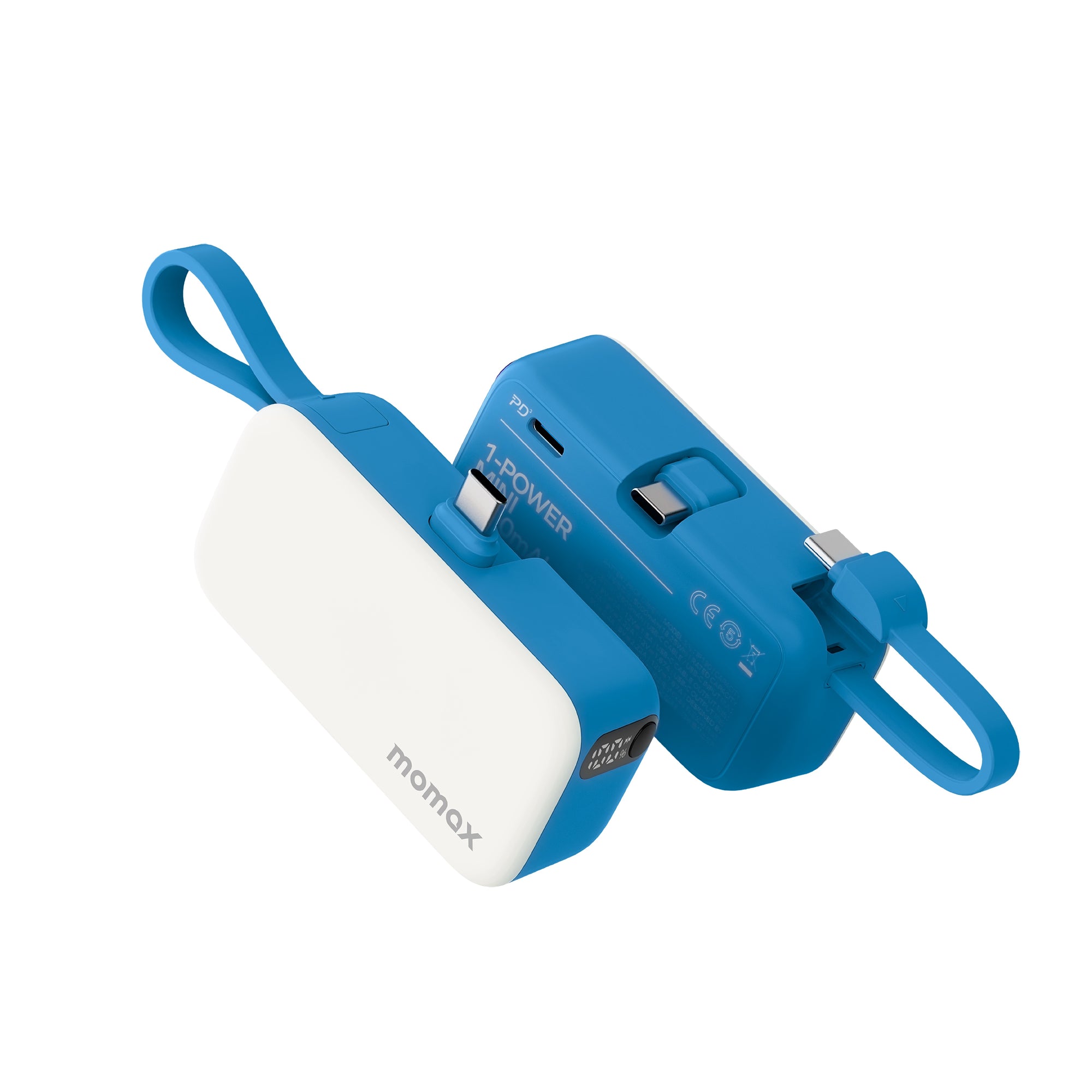 Momax 1-Power Mini Battery Pack, Blue