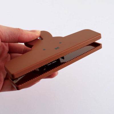 Miffy Face clip, brown