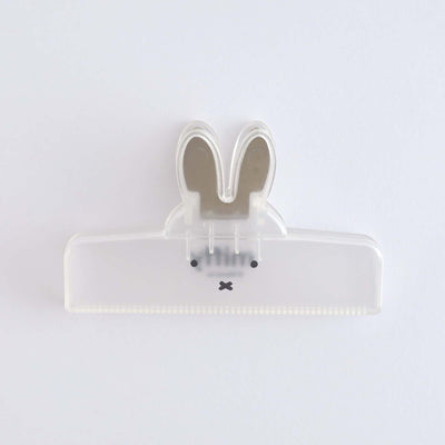 Miffy Face clip, clear