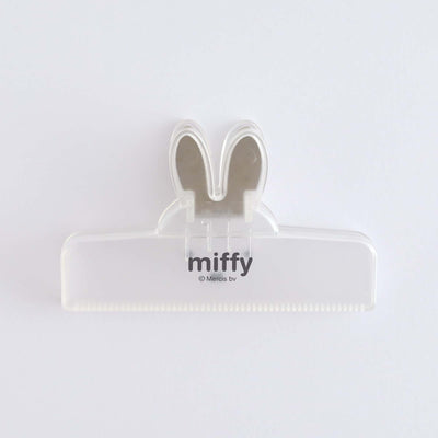 Miffy Face clip, clear