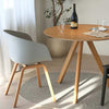 Hay Copenhague CPH20 table (90cmø), water-based lacquered oak