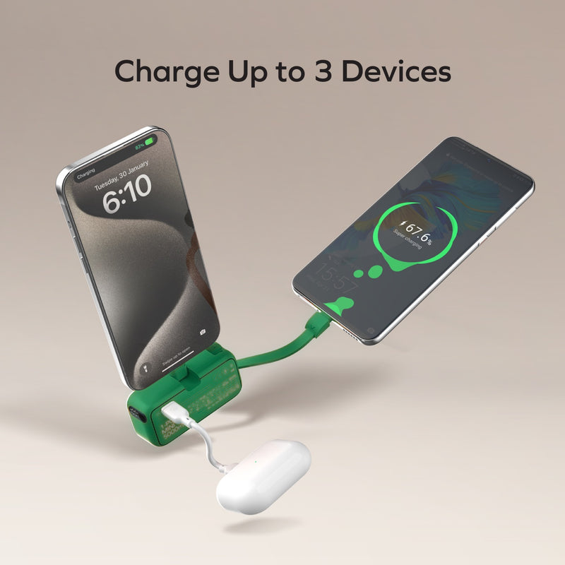 Momax 1-Power Mini Battery Pack, Green