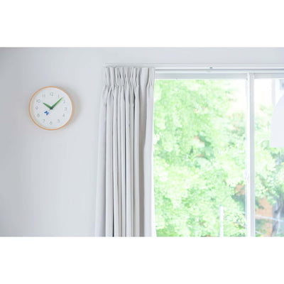 Lemnos Perch wall clock, butterfly